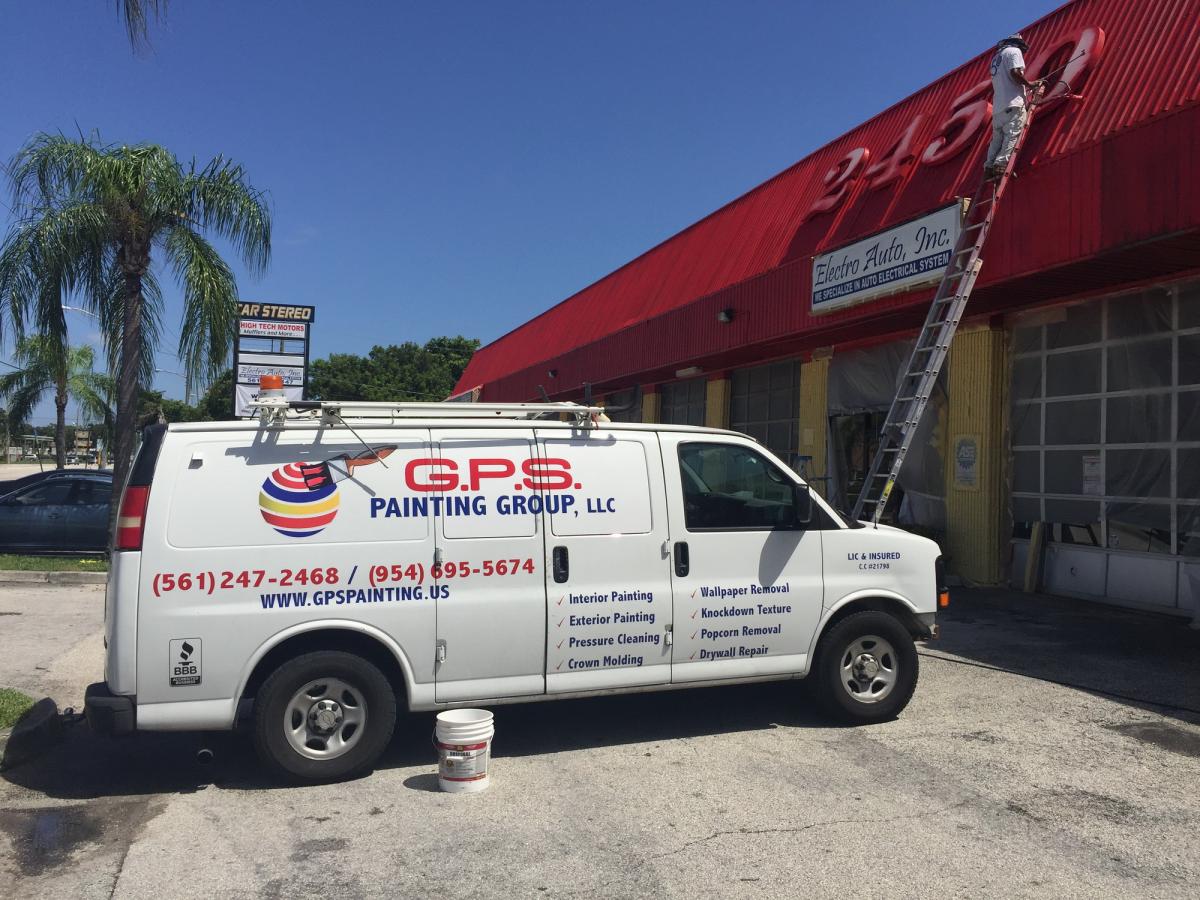 Commercial Painting in West Palm Beach FL GPS Painting Group LLC